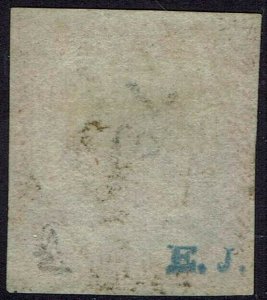 NEW SOUTH WALES 1850 SYDNEY VIEW 1D PLATE II USED 