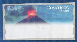 Costa Rica 2005 Stamp Label Volcano Arenal Without Value MNH