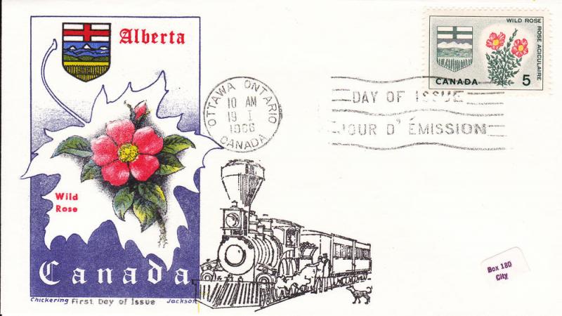 Canada Railroad Cacheted 1st day cover