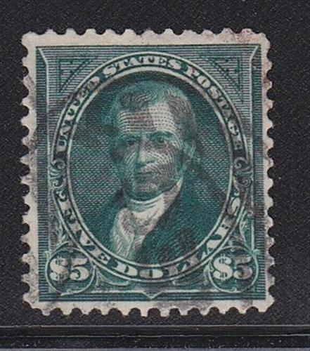 278 VF neat cancel  with nice color scv $ 625 ! see pic !