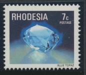 Rhodesia   SG 559 SC# 397  MNH Gemstones Blue Topaz  see details 