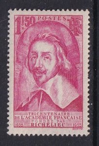 France  #304 MNH 1935 Cardinal Richelieu