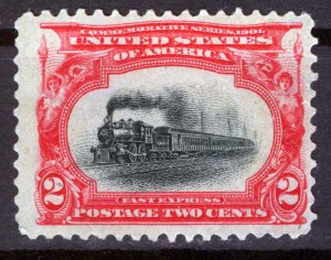 USA, # 295 - 2 cents Pan-American,1901, This stamp is in extremely fine/superb