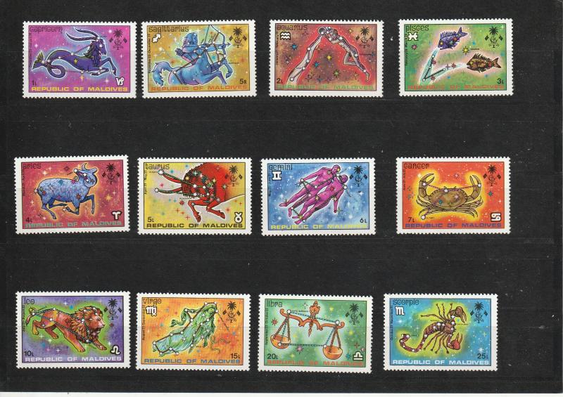 Maldive Islands  Scott#  503-14  MNH