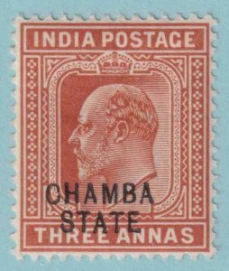 INDIA - CHAMBA STATE 24  MINT HINGED OG * NO FAULTS VERY FINE! - PYP