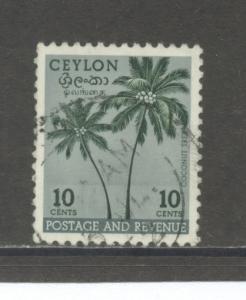 Ceylon 313  VF  Used  (2) cjr