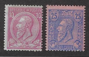 Belgium SC#52-53 Mint Fine SCV$21.00...Worth checking out!