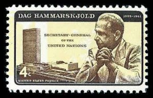 PCBstamps   US #1204 4c Dag Hammarskjold, (Error), MNH, (16)
