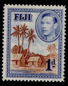 FIJI GVI SG250, 1d brown & blue, M MINT.