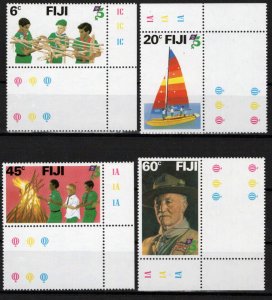 ZAYIX Fiji 458-461 MNH Boy Scouts Baden Powell Sailing 051023SM28