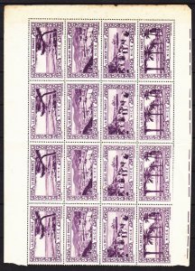 +135  POSTER STAMP CINDERELLA FRANCE & COLONIES TOURISM LANDSCAPE  VAUGIRARD