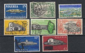 Nigeria High Value Collection Of 8 To £1 VFU JK5120