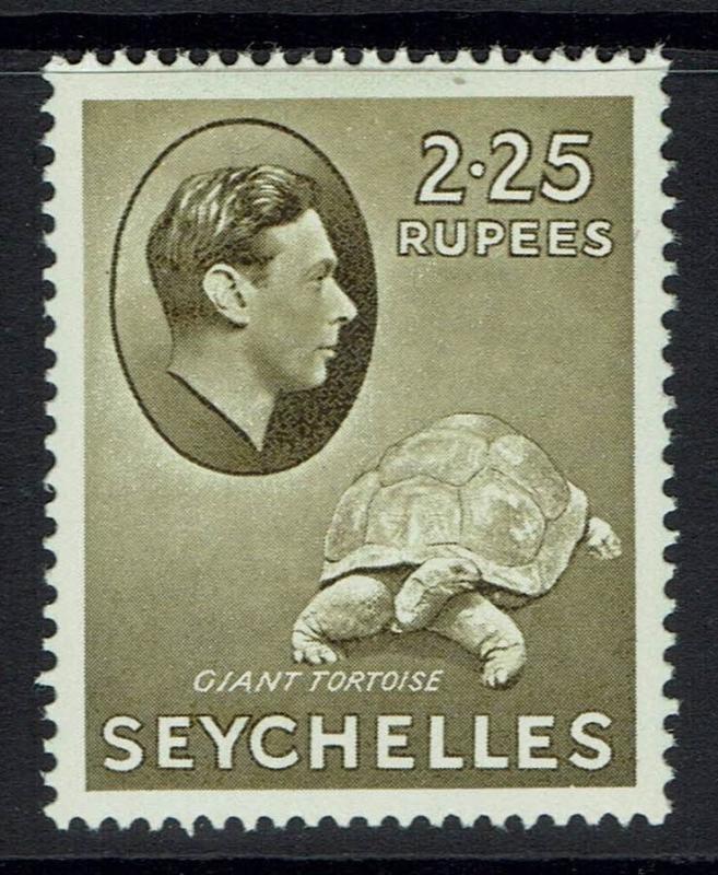 Seychelles SG# 148 - Chalk Paper - Mint Light Hinged - 090515