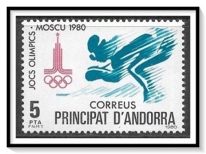 Andorra Spanish #121 Olympics MNH