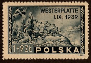 Poland Scott B41 Mint never hinged.