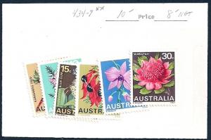 AUSTRALIA Sc#434-437 MINT NEVER HINGED SET