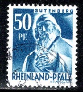 Germany - under French occupation Scott # 6N26, used