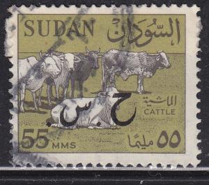 Sudan O69 Cattle Grazing, Official 1962