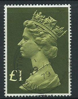 Great Britain QE II  SG 1026 FU