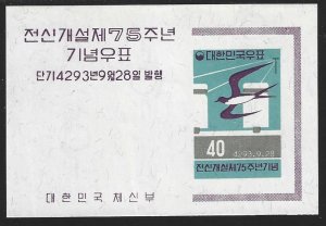 Korea #311a, Swallow, M-NH*
