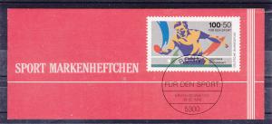Germany B675 MNH 1989 Sports Foundation Booklet of 6