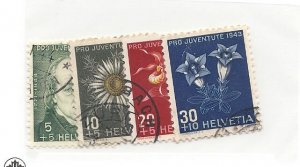 SWITZERLAND   B126-29    USED