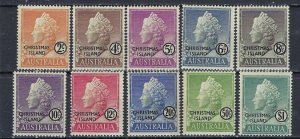 Christmas Is 1-10 MH 1958 set (ak2685)