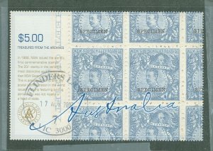 Australia  #2422 Used Souvenir Sheet