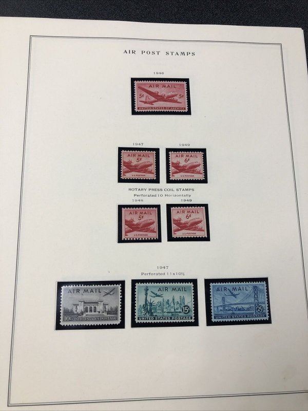 US Airmail Collection C1-48 Never Hinged, Some Extra’s 