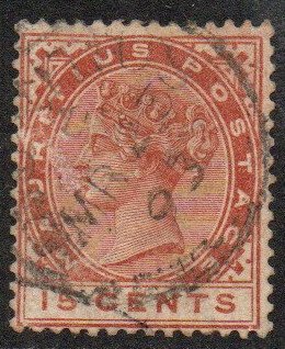 Mauritius Sc #80 Used