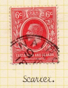 East Africa Uganda Protectorate 1912-21 Early Issue Fine Used 6c. NW-157030