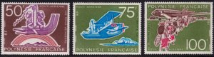 Scott #C112-4 Tahitian Aviation MNH