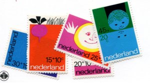 NETHERLANDS  B476-80   MNH