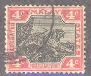 Malay States- Negri Sembilan, Scott #2, Used