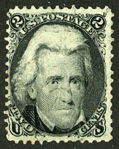 U.S. #73 USED LIGHT CANCEL