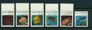 Palau - 1983 - Defin Part I - Set of Six - MNH