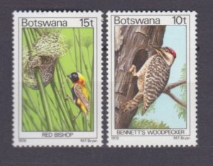 1978 Botswana 204-205 Birds 5,50 €