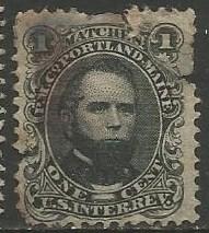 U.S. Scott #RO146a Match Revenue Stamp - Used Single