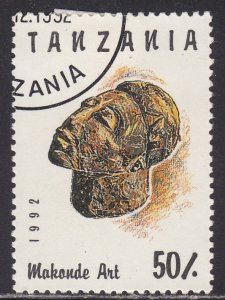 Tanzania 985C Makonde Face Art 1992