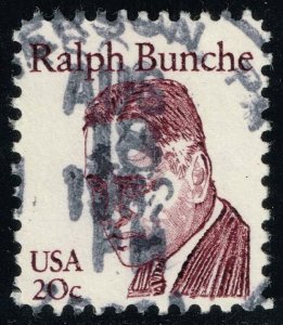 US #1860 Ralph Bunche; Used