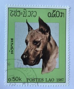 Laos 1987  Scott 774 CTO - 0.50k,  Dogs