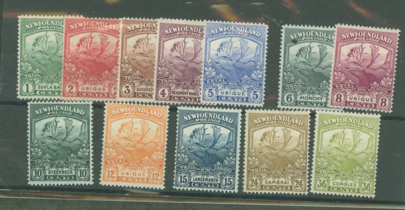 Newfoundland #115-126  Single (Complete Set)