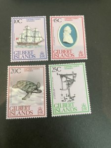 Gilbert Islands sc 321-324 MNH