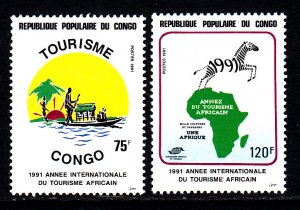 Congo People's Republic 884-885 MNH VF