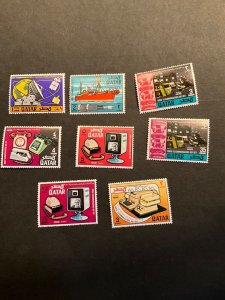 Stamps Qatar Scott #244-51 never hinged