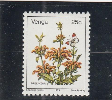 Venda  Scott#  19  MNH  (1979 Flowers)