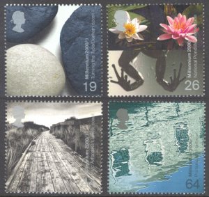 Great Britain 2000 Scott #1898-1901 Mint Never Hinged