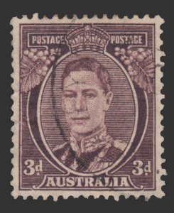 AUSTRALIA STAMP 1938. SCOTT # 183a. USED