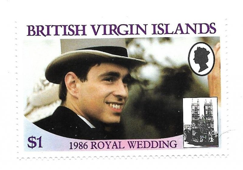 British Virgin Island 1986 - MNH - Scott #539 *