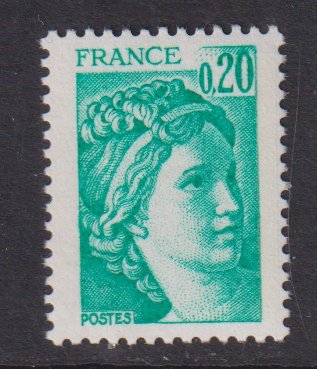 France  #1565  MNH  1978   Sabine  20c